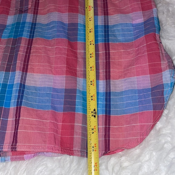 Re-Imagined by J. Crew Classic Popover Half-Button, Long Sleeve Top, Size S - Picture 10 of 15